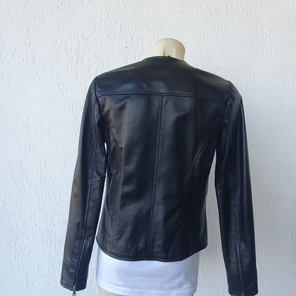 Giacca in Nappa senza collo - Donna