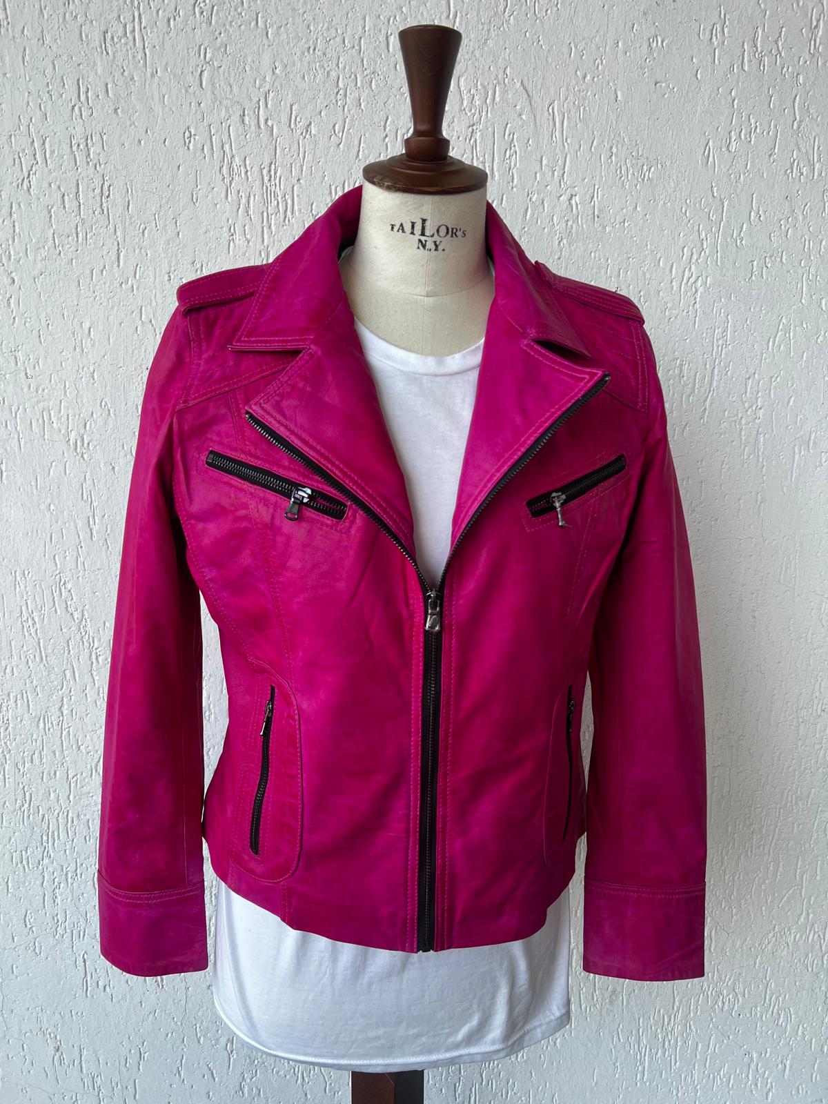 Chiodo da Donna Chloe con Chiusura a Cerniera e Tasche con Zip