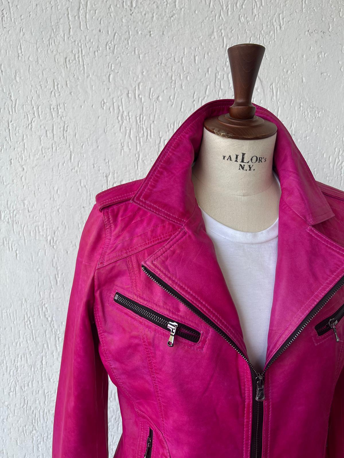 Chiodo da Donna Chloe con Chiusura a Cerniera e Tasche con Zip