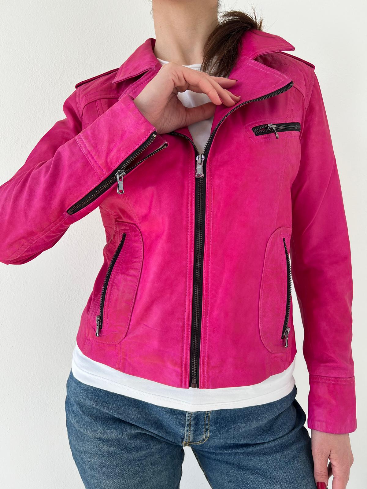 Chiodo da Donna Chloe con Chiusura a Cerniera e Tasche con Zip