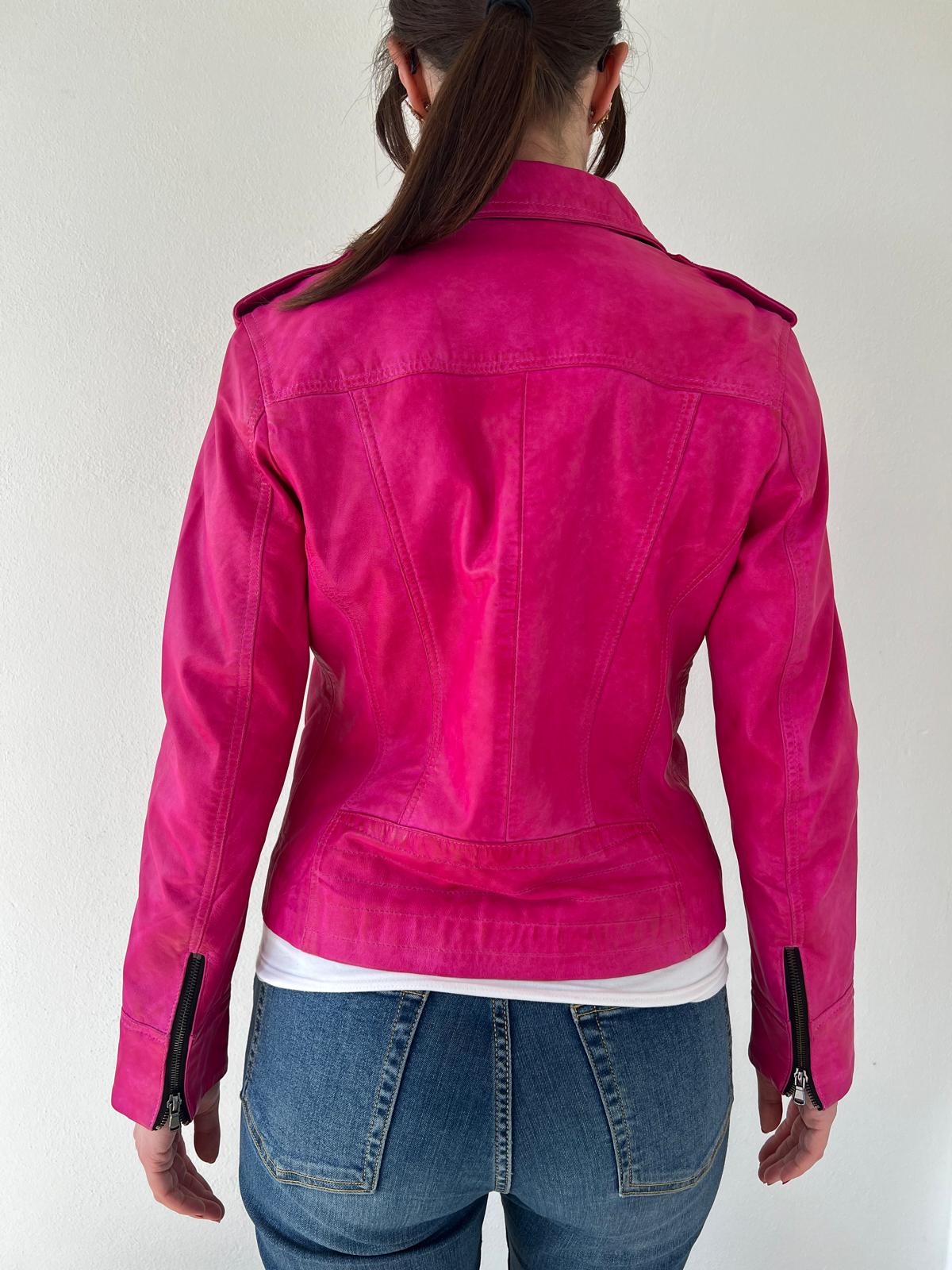 Chiodo da Donna Chloe con Chiusura a Cerniera e Tasche con Zip